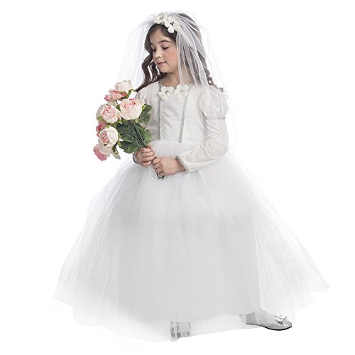 Dress Up America Braut-Prinzessin-Kostüm für Mädchen