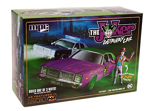 MPC MPC890 Getaway Car mit Harz Joker Figur, 1:25, mehrfarbig