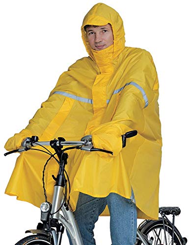 HOCK Regenbekleidung Erwachsene Regenponcho Super Perfekto, Signalgelb, L