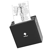 Phomemo-M02 Mini Tragbarer Bluetooth-Thermodrucker Taschenaufkleber-Belegdrucker Kompatibel mit iOS + Android zum Organisieren von Office-Dokumenten, Drucken von Schwarzweiß-Mini-Bildern