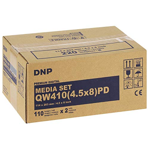 DNP QW 410 Media Kit 11x20 cm PD 2X 110 Blatt