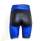Men`s Leather Pants With Exposed Hips Size:XL