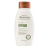 Aveeno Scalp Soothing Oat Milk Blend Shampoo für tägliche Feuchtigkeit und leichte Pflege, sulfatfreies Shampoo, keine Farbstoffe oder Parabene, 300 ml