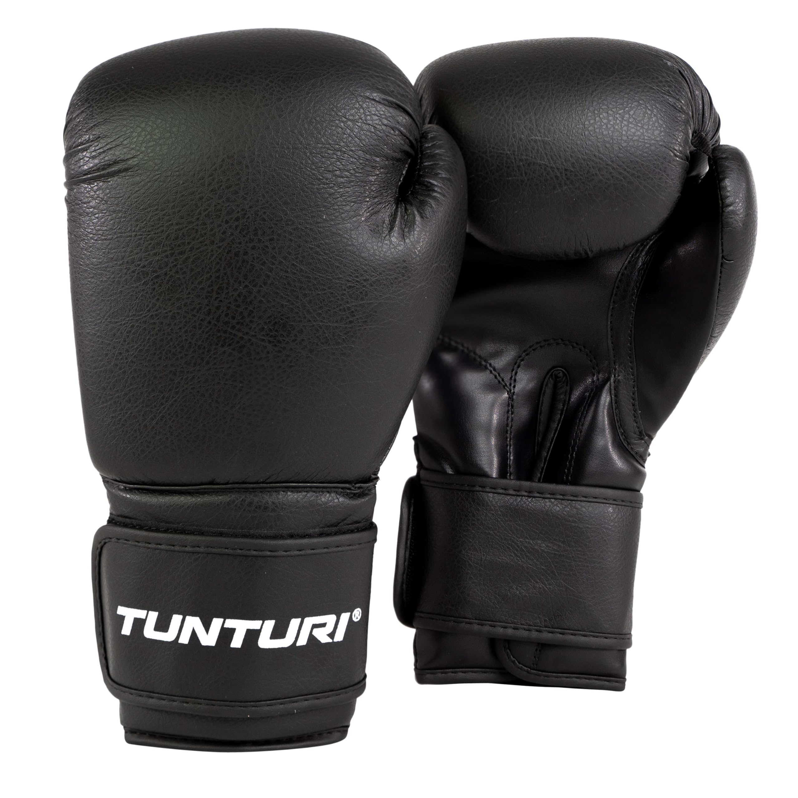 Tunturi Allround Boxhandschuhe 14oz - Geeignet für Boxsack Training - Boxing Gloves für Verschiedene Kampfsportarten, Boxen, Kickboxen, Muay Thai - Sparring - Extra steifes PU-Material