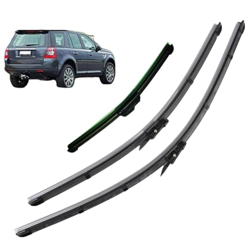 Scheibenwischer für Freelander 2 2007–2014,24"+20"+14",Ganzjahresreinigung Wischer Scheibenwischerblätter Set Wischerarm Auto Zubehör