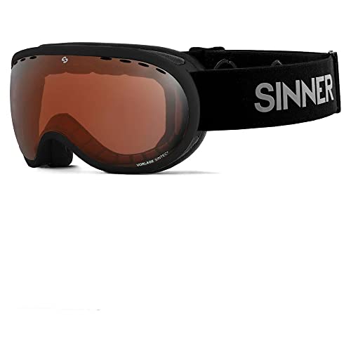 Sinner Vorlage Ski Goggles Double Orange Sintec Vent/ CAT2