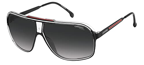 Carrera Unisex Sunglasses, OIT/9O Black RED, 64