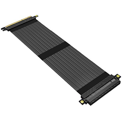 Akasa Riser Black X3, Premium PCIe 3.0 x 16 Riser Kabel, 30cm - schwarz