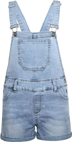 Blue Effect Mädchen Jeans Short Latz-Short, Regular, Light Blue