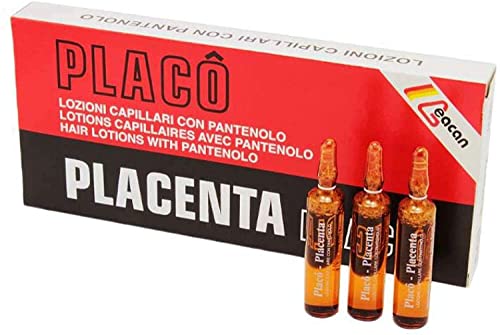 Haarausfall Placenta Placo zur Haarintensivbehandlung (24 Fläschchen je 10,4 ml)