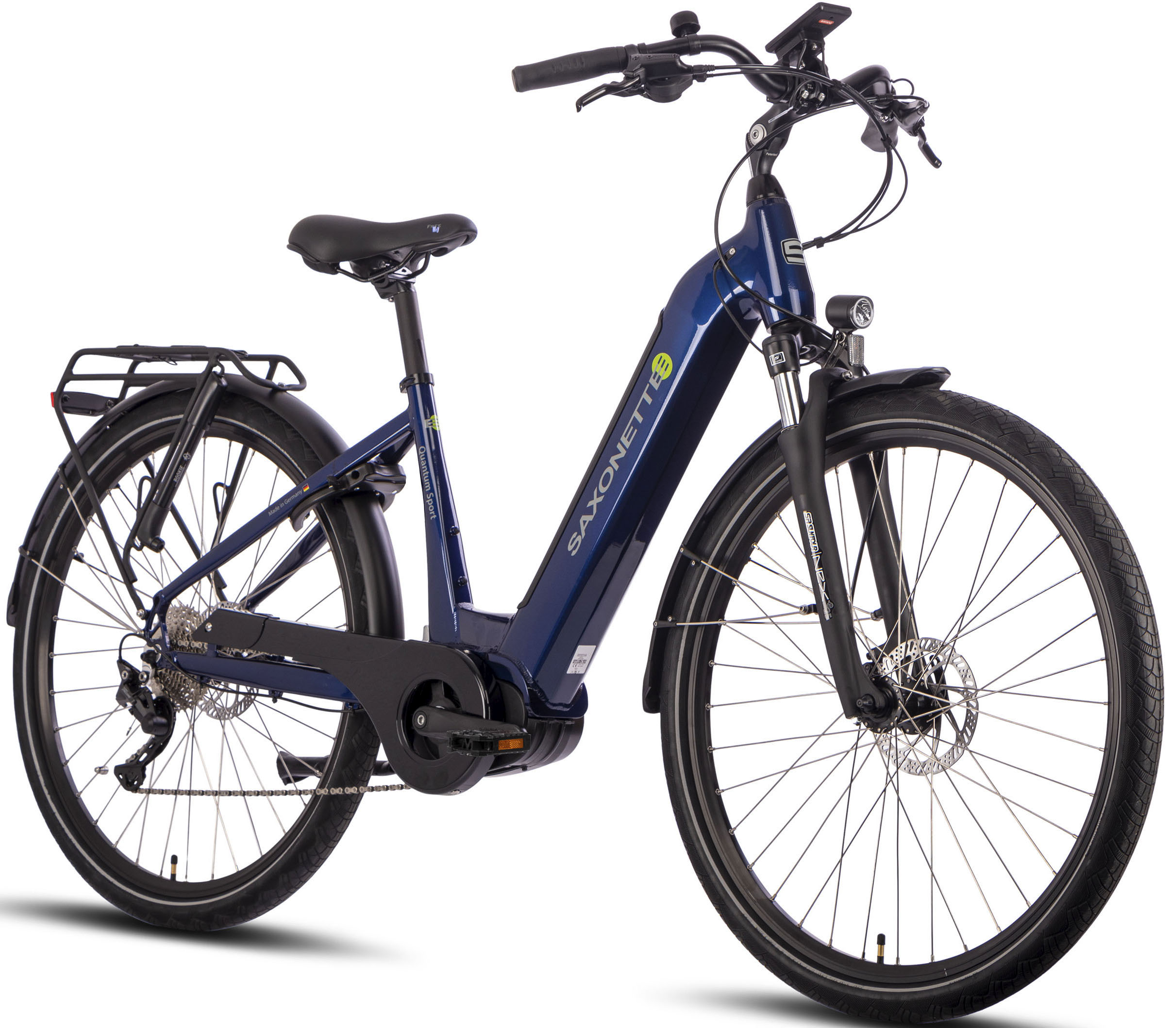 SAXONETTE E-Bike "Quantum Sport Wave", 10 Gang, Shimano, Mittelmotor 250 W 2