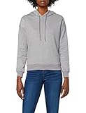 Urban Classics TB1524 Damen Kapuzenpullover Ladies Hoodie, Grau (grey 111), X-Small