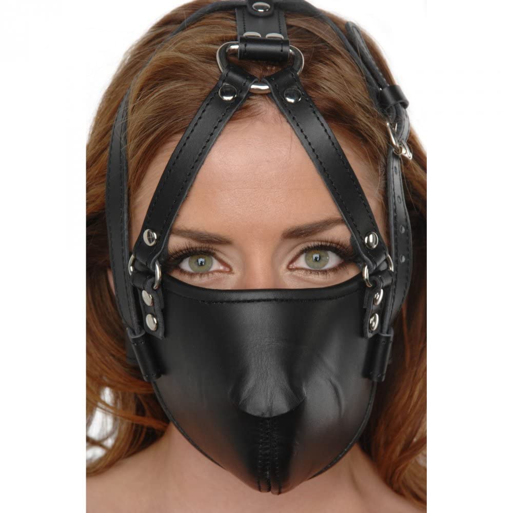 Strict Leather Black Face Harness