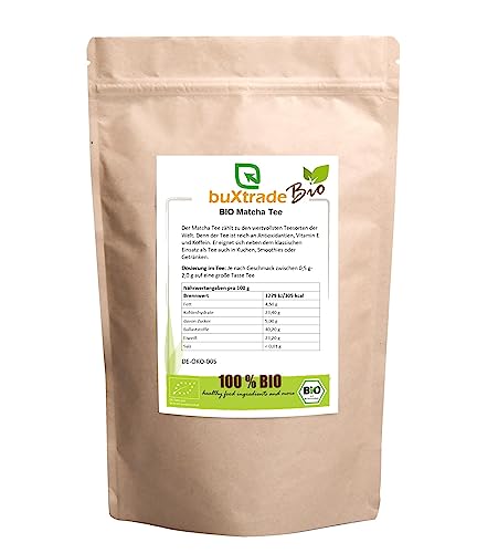 10 kg BIO Matcha Tee in Pulverform - grüner Matcha | Grüntee | Tea | Pur | grün