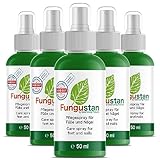 Fungustan | Pflegespray für Füße und Nägel (5 Flaschen á 50ml)