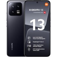 13 5G Smartphone 16,1 cm (6.36 Zoll) 256 GB Android 54 MP Dreifach Kamera Dual Sim (Schwarz) (Schwarz)