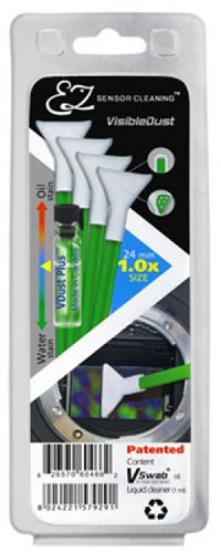 VisibleDust grüne Serie EZ Sensor Cleaning Kit 4x VSwab 1x 1ml VD