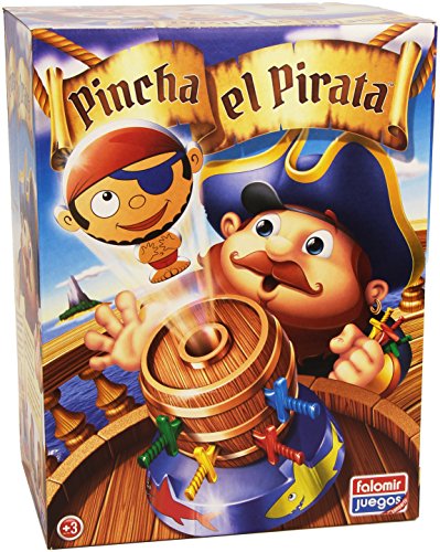 Falomir 646476 – Spiel „Pincha EL Pirata“
