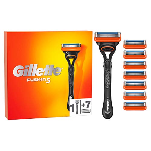 Gillette Fusion5 Rasierer für Männer, - 8 Klingen, für bis zu 20 Rasuren pro Klinge