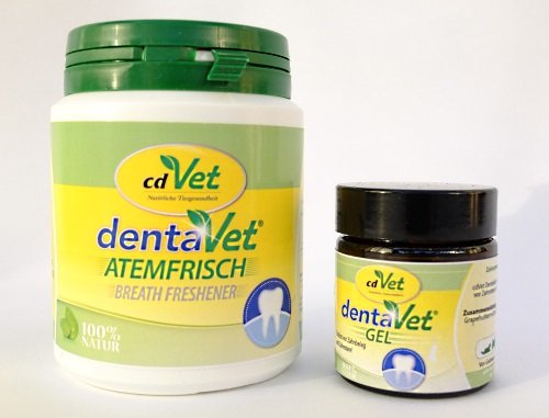 Schock´s Zahnpflege-Combi dentaVet Atemfrisch 100g & dentaGel 35g