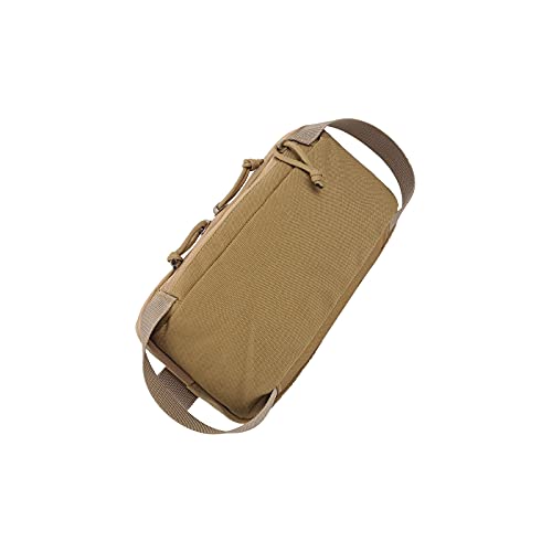 AQQWWER Herren Umhängetasche Taktische Brusttasche im Freien Multifunktionale Taille Tasche Aufbewahrungstasche Umhängetasche Erste-Hilfe-Beutel für Jagdwandern (Color : Khaki)