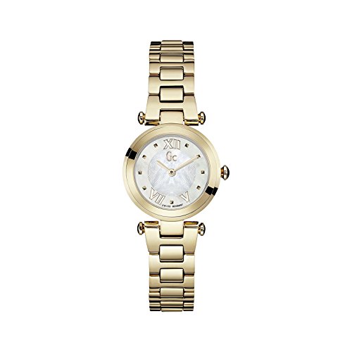 GC Damen Uhr Analog mit Edelstahl Armband Y07008L1
