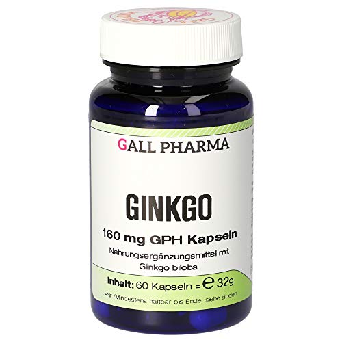 Gall Pharma Ginkgo 1 mg GPH Kapseln, 1er Pack (1 x 60 Stück)