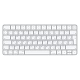 Apple Magic Keyboard mit Touch ID: Bluetooth, wiederaufladbar. Kompatibel mit Mac Computern Chip; Russisch, Weiße Tasten