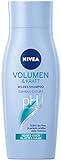 NIVEA Volumen & Kraft Mildes Shampoo Mini, 50er pack (50 x 50 ml)