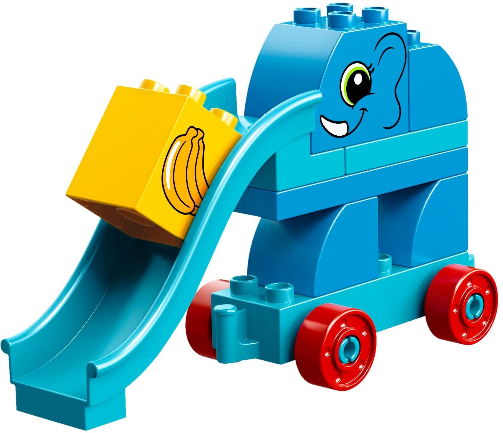 LEGO 10863 DUPLO Meine erste Steinebox mit Ziehtieren, Spielzeuge für Vorschulkinder im Alter von 1,5-3 Jahren