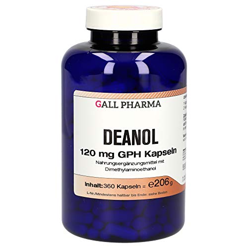 Gall Pharma Deanol 120 mg GPH Kapseln, 60 Kapseln
