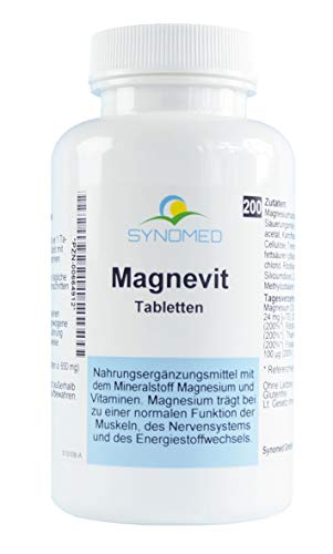 Magnevit Tabletten, 200 Tabletten (130 g)