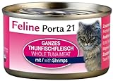 Feline Porta 21 | Ganzes Thunfischfleisch mit Shrimps | 24 x 90 g