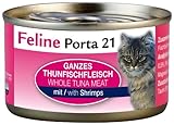 Feline Porta 21 | Ganzes Thunfischfleisch mit Shrimps | 24 x 90 g