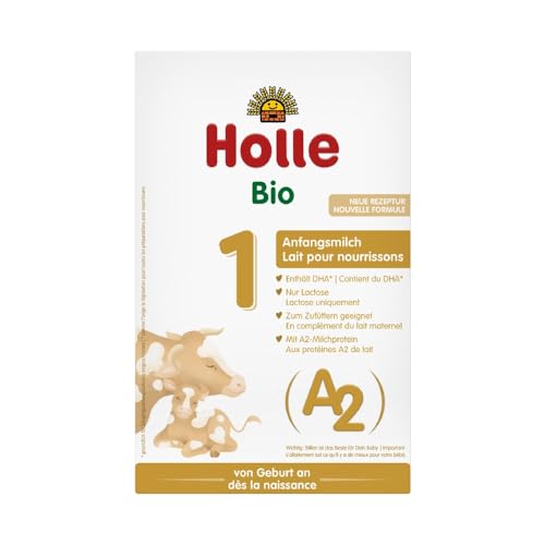HOLLE BABYFOOD: Bio A2 Anfangsmilch - 1 im Karton (5x400g)