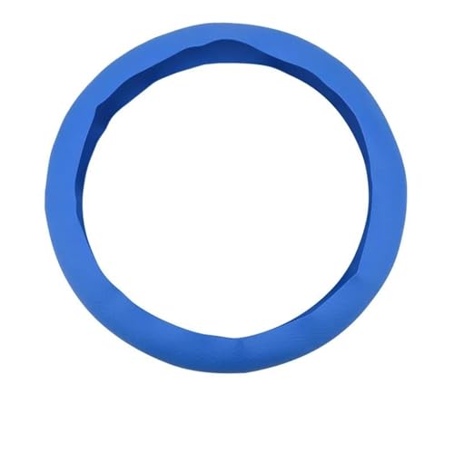 Lenkradhüllen Auto-Lenkrad-Abdeckung Weich Mehrfarbig Universelle Haut Weiche -Lenkradabdeckung Lenkradabdeckung (Color : Deep Blue)