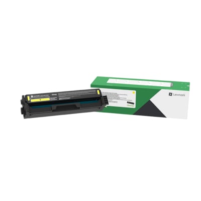 Lexmark C332HY0 Rückgabe-Tonerkassette Gelb mit hoher Kapazität