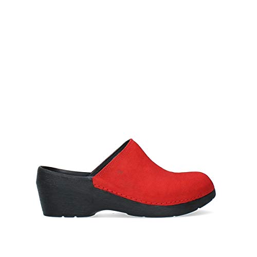 Wolky Comfort Clogs PRO-Clog - 11500 Nubukleder rot - 38