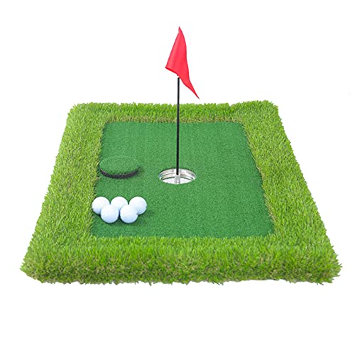 Skrskr Pool Golf Game Set Floating Golf Putting Green Set Golf Green Practice Grasmatte Golf Übungsset Für Pool Premium Turf Matte Für Indoor & Outdoor