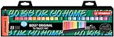 Textmarker - STABILO BOSS ORIGINAL - 23er Tischset - Snooze One Edition - mit 9 Leuchtfarben & 14 Pastellfarben