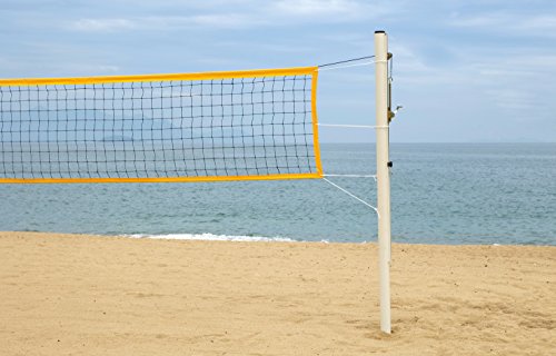POWERSHOT Beach Volleyballnetz - Wettkampf - 8,5 x 1 m - 3 mm - MIT VERSTÄRKTEN RÄNDERN