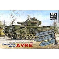AFV-Club 35169 Churchill MK IV Avre W, Vinyl & Work Tr, Fahrzeuge