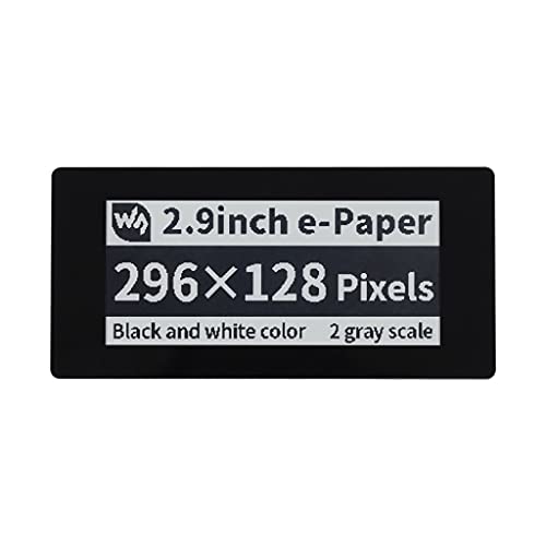 2.9inch Touch E-Paper E-Ink Display HAT for Raspberry Pi Series Board, 5-Points Capacitive Touch, 5-Points Touch,296×128 Pixels, SPI Interface
