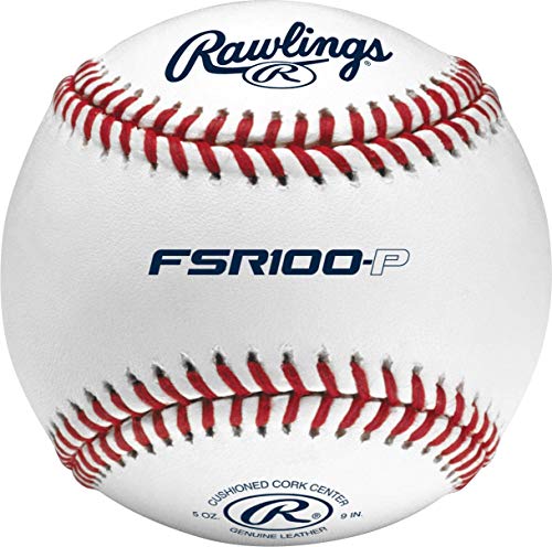 Rawlings Collegiate Level FSR100-P Übungs-Baseballs, Box mit 12 Bällen
