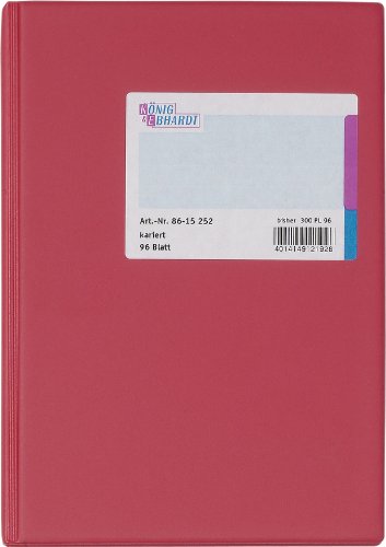 König & Ebhardt 8615252 Geschäftsbuch (A5, kariert)