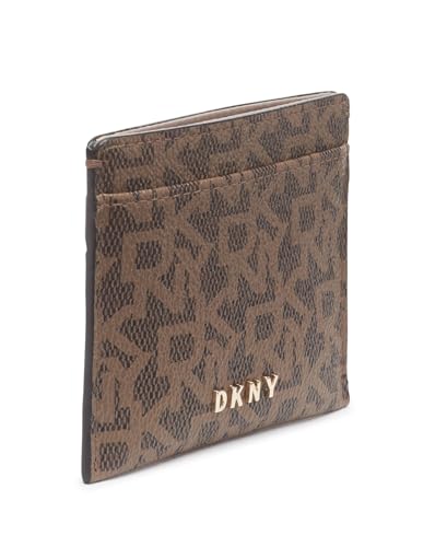 DKNY Women's R92ZJC09 Bi-Fold Wallet, Mocha/Caramel, Einheitsgröße