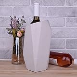 Weinkühler Flaschenkühler Massif Design aus Beton grau Tisch Wohnzimmer Küche Unikat Handarbeit Dekoration
