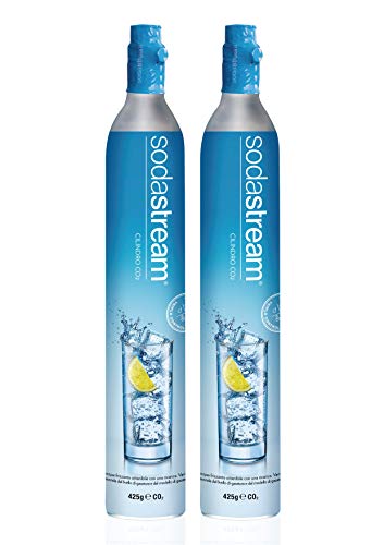 SodaStream Zylinder 60l Duo-Pack für Wassersprudler