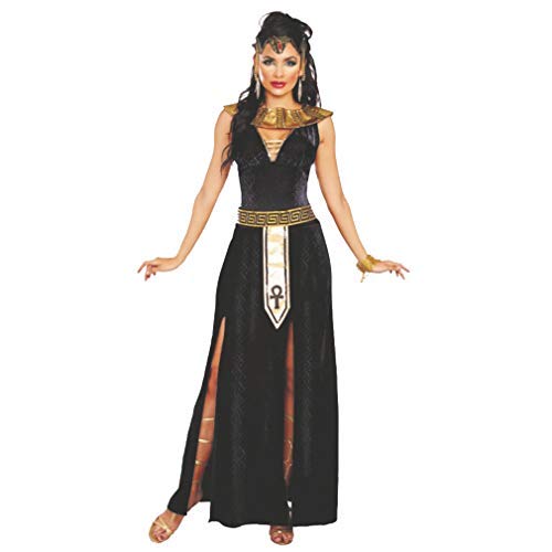 Dreamgirl Kostüm Cleopatra Alexia Kleid lang Kragen Gürtel Ägypterin Antike S, M, L, XL (XL)