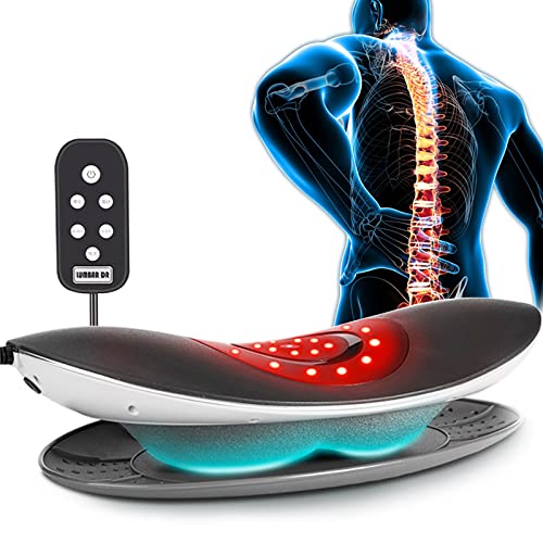 Elektrische Spinal Trax Lumbaltraktionsvorrichtung, Ergonomische Rückenmassage, Schmerzlinderung Rückenbetreuung Und Lumbaltraktionsvorrichtung Für Taille Linderung Taillenmüdung